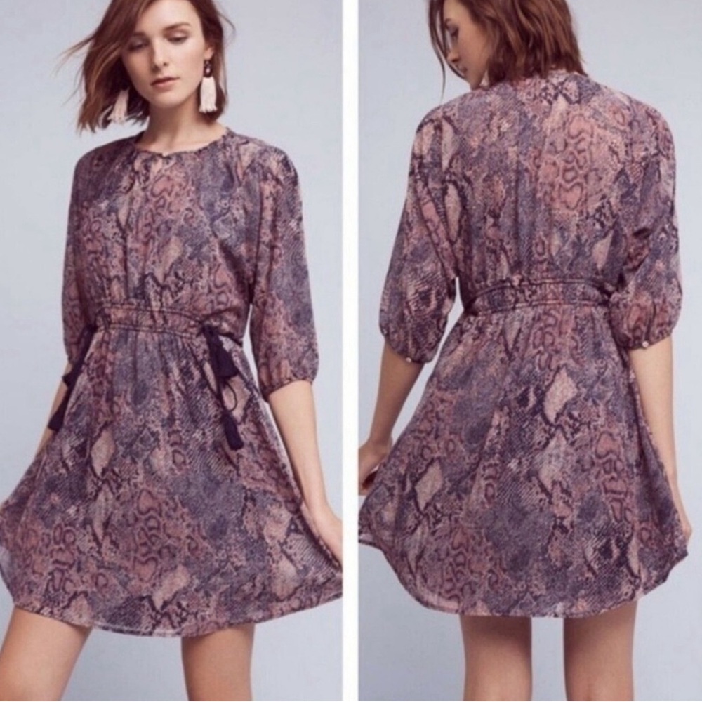 Anthropologie Floreat Zharah Peasant dress